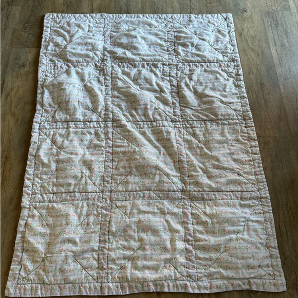 Vintage Handmade Custom Made Baby Animal Quilt Blanket Retro 45”x60” - Picture 15 of 16